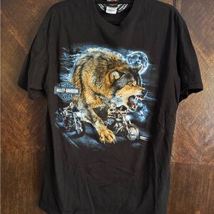 Harley-Davidson Black Graphic Tee